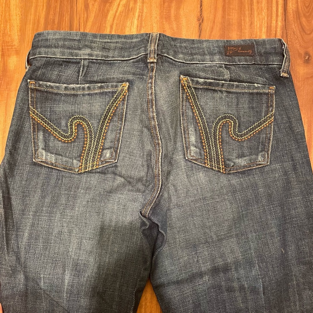 Citizens of Humanity Size 28 Low Waist Wide Leg Jean